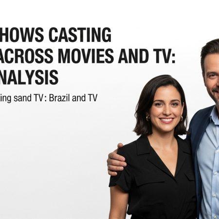 Movies Shows Casting Across Movies and TV: Brazil Analysis