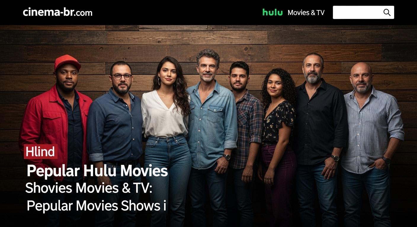 Brazilian viewer assessing Hulu content on a laptop in a stylish living room setup.