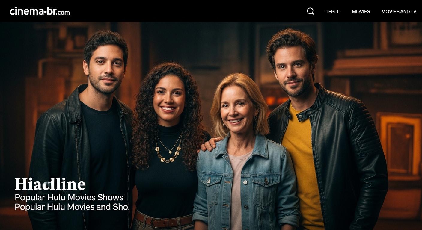 Brazilian viewer considering Hulu content in a cozy living room