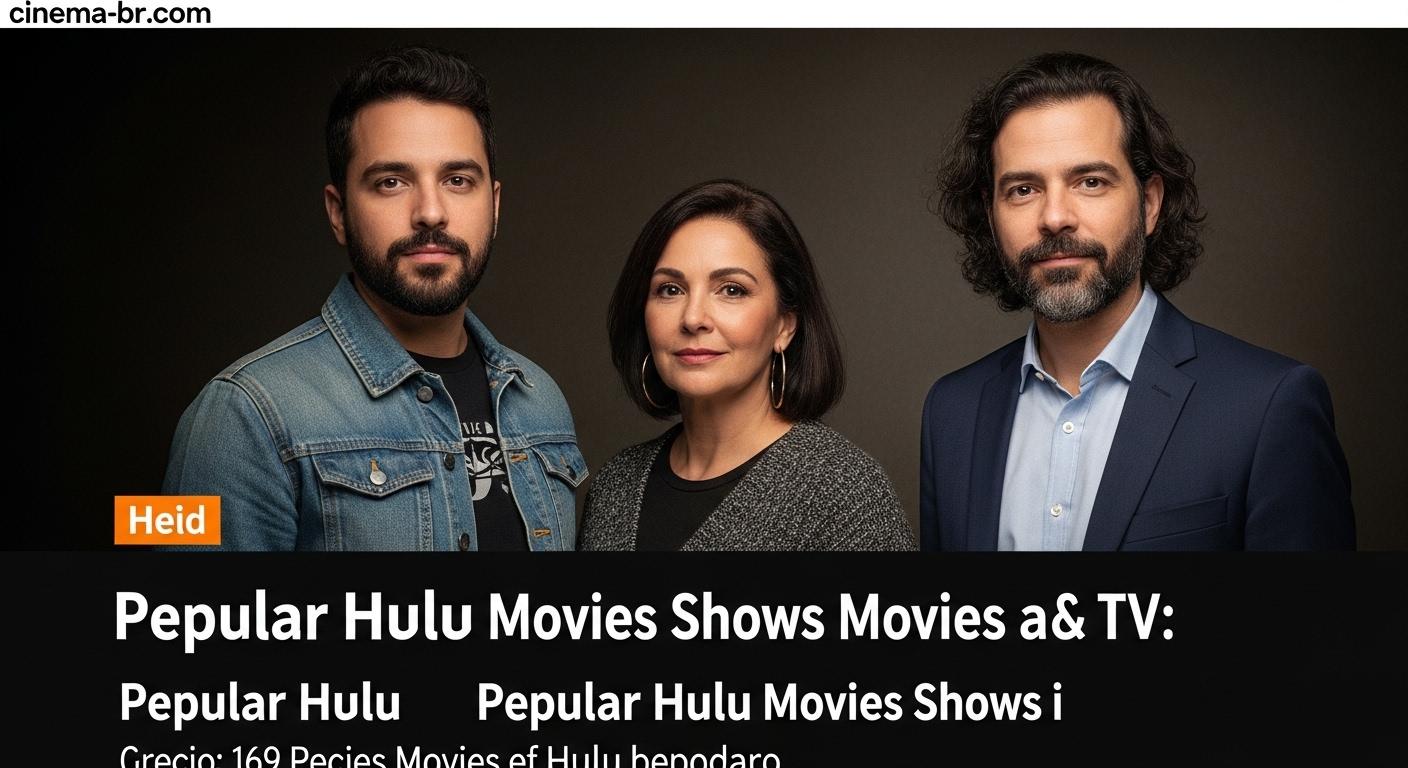 Brazilian viewers evaluating Hulu content on a home TV screen with a thoughtful editor nearby.