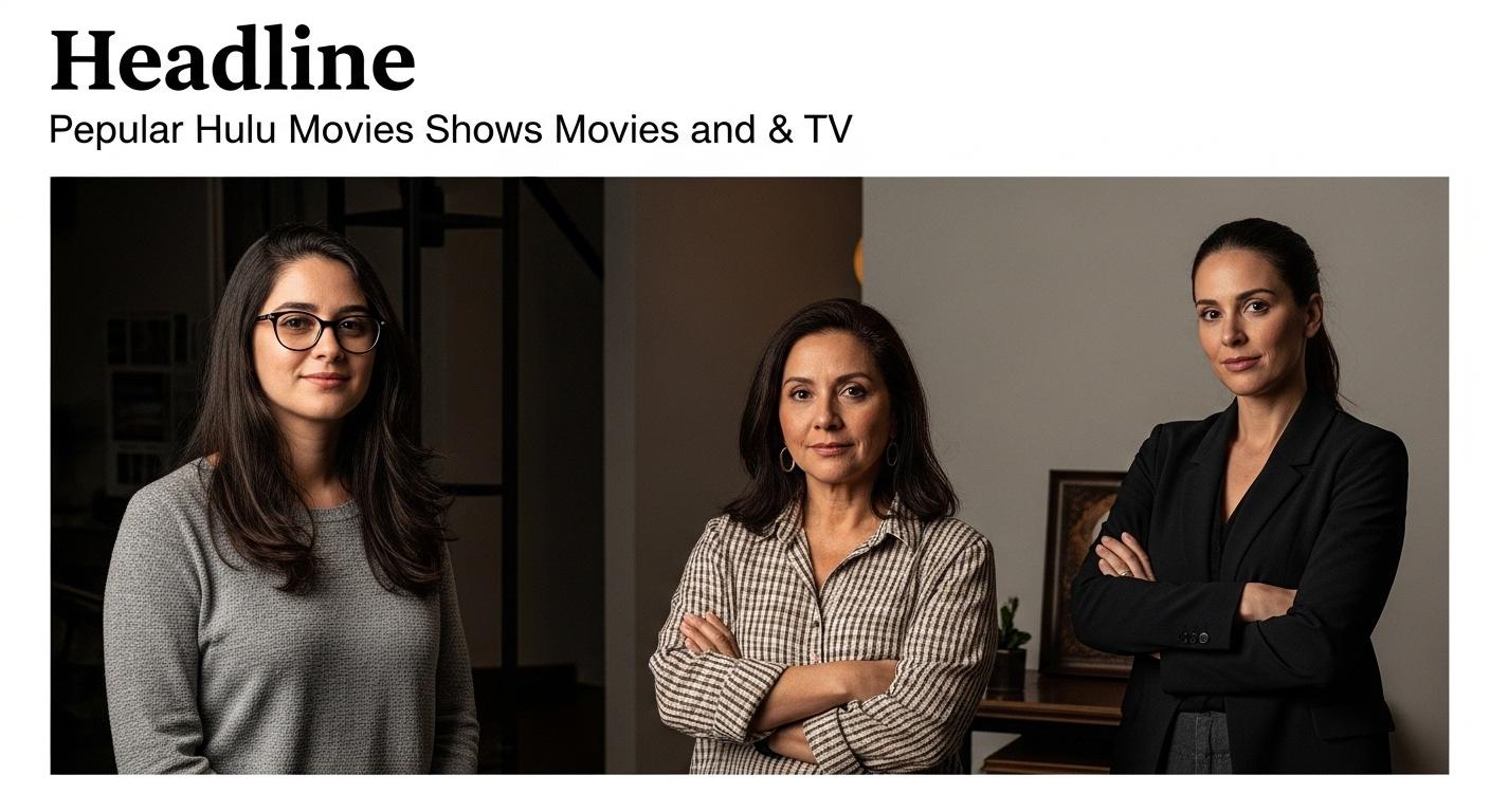 Brazilian viewers evaluating Hulu content on a home TV screen with a thoughtful editor nearby.