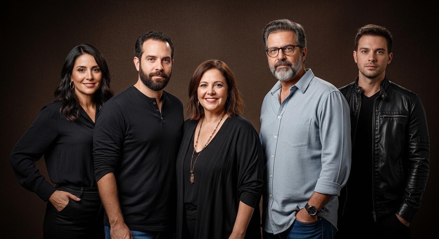 Collage of Brazil's top streaming and cinema releases for the week