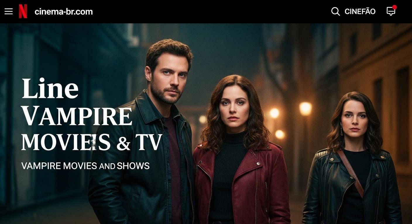 Vampire silhouette over Netflix logo indicating Brazil-focused analysis